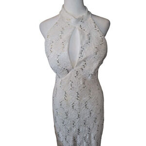 LA Scala Lace Sequence Maxi Dress Size L